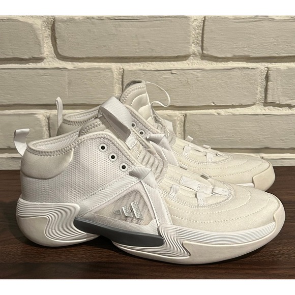 adidas Shoes - Adidas Exhibit Select Mid Basketball Womens White Sneakers Athletic Shoes Size 9